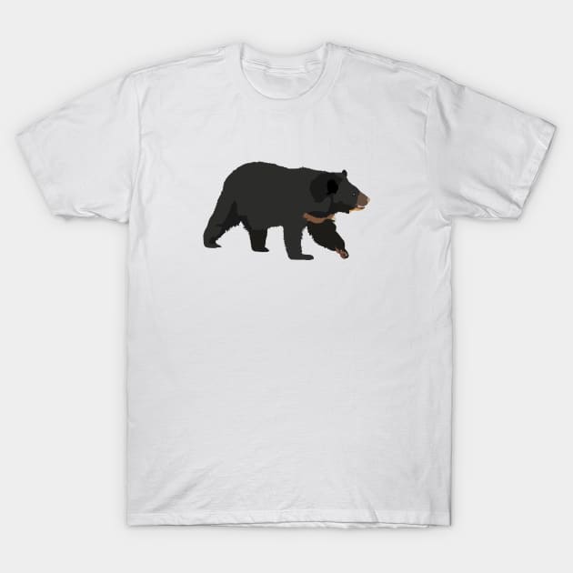 Asian Black Bear T-Shirt by NorseTech